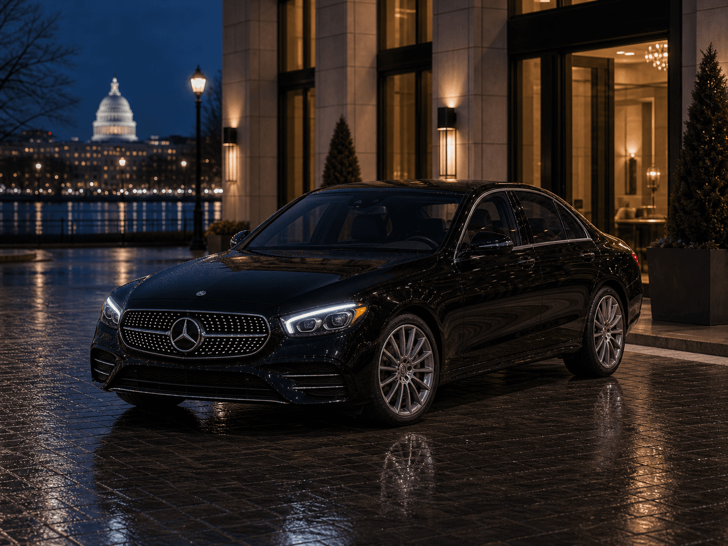 Mercedes-Benz E-Class or similar chauffeur vehicle
