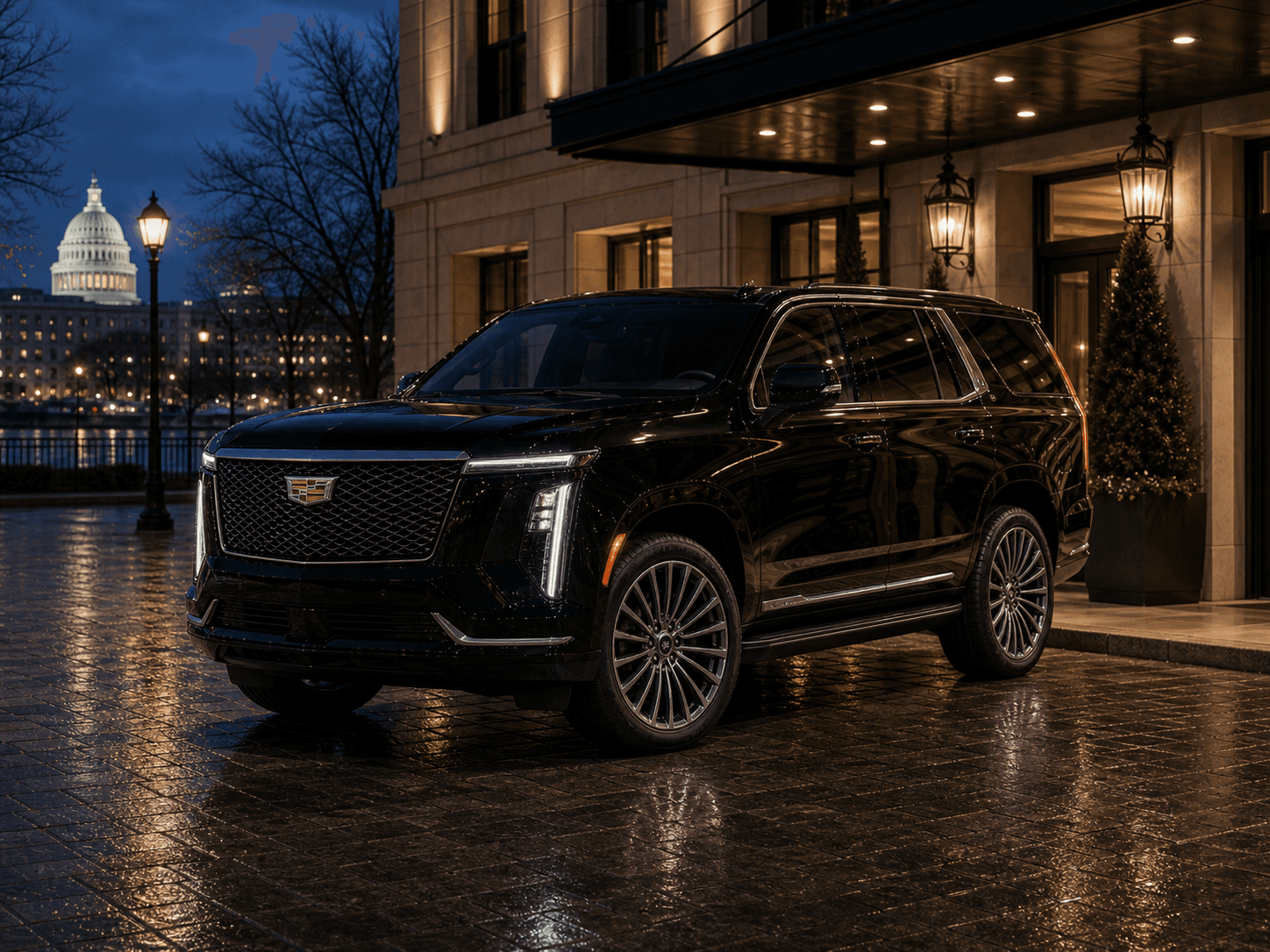 Cadillac Escalade or similar chauffeur vehicle